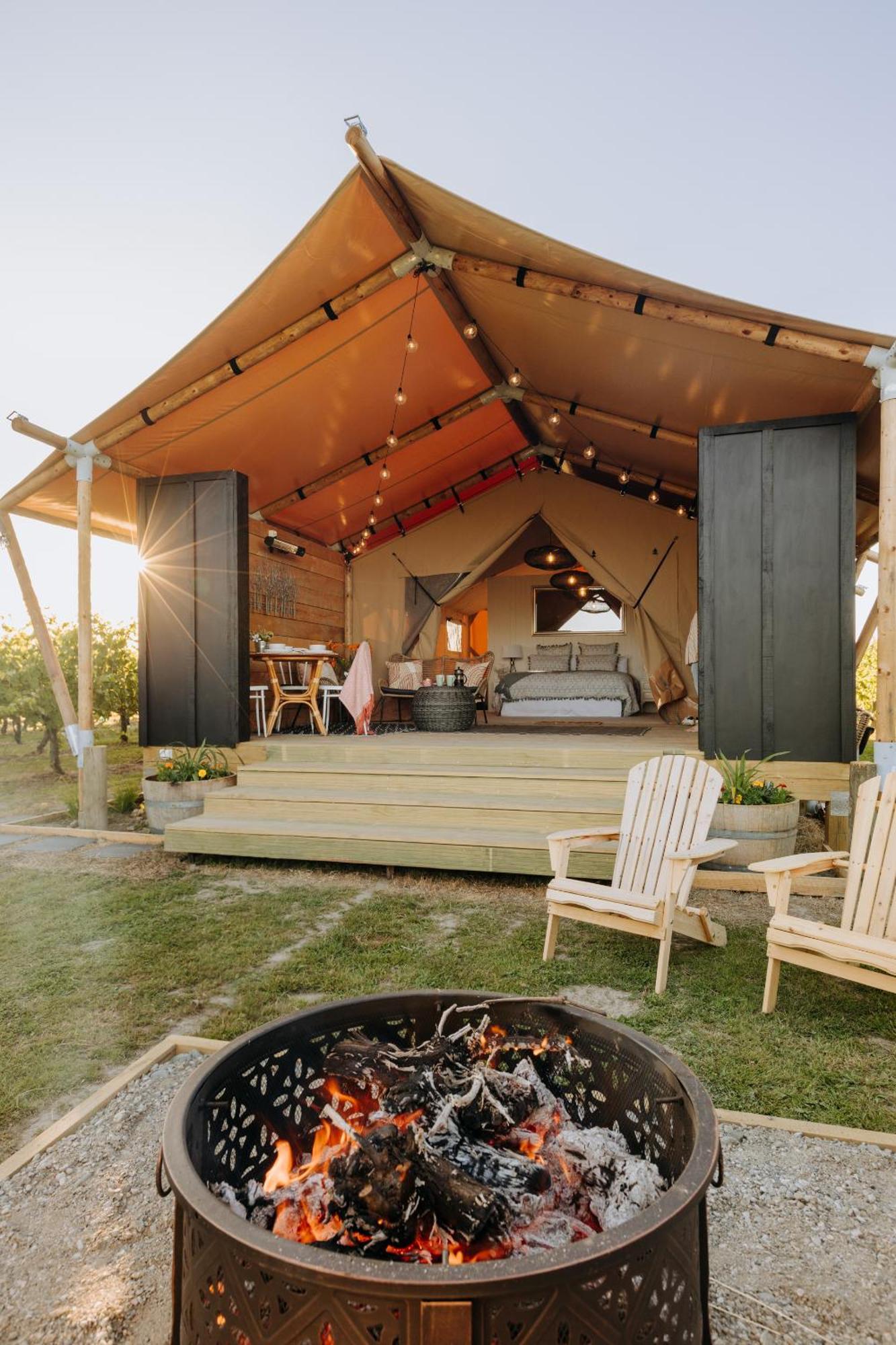 Villas & Vines Glamping Hastings Luaran gambar