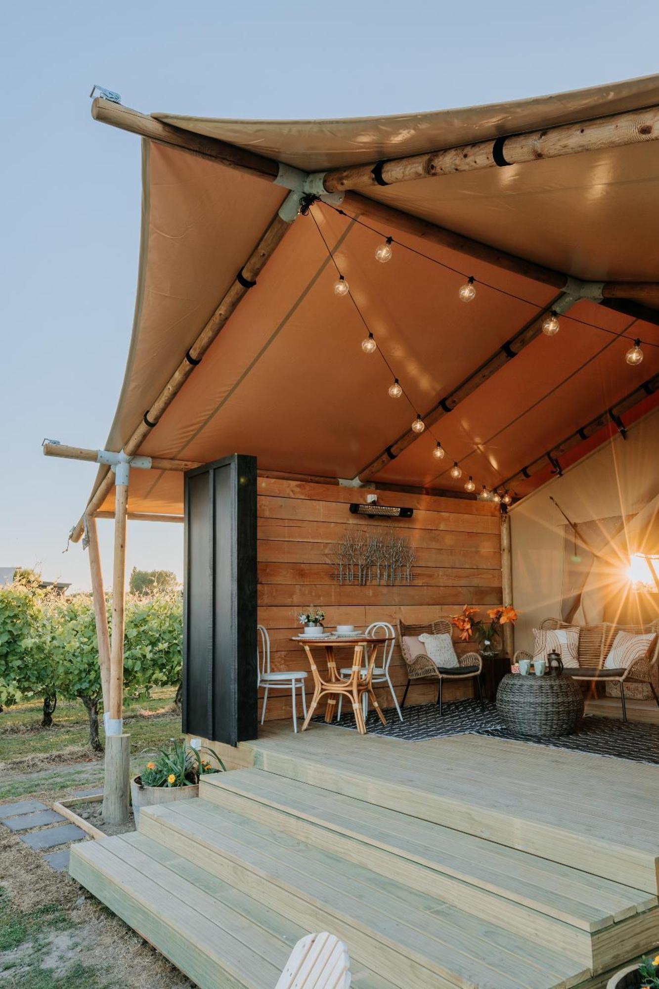 Villas & Vines Glamping Hastings Luaran gambar