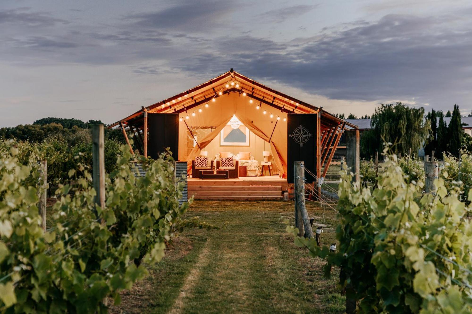 Villas & Vines Glamping Hastings Luaran gambar